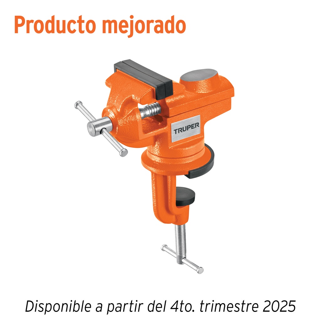 Tornillo de banco 2.5' para joyero, Truper