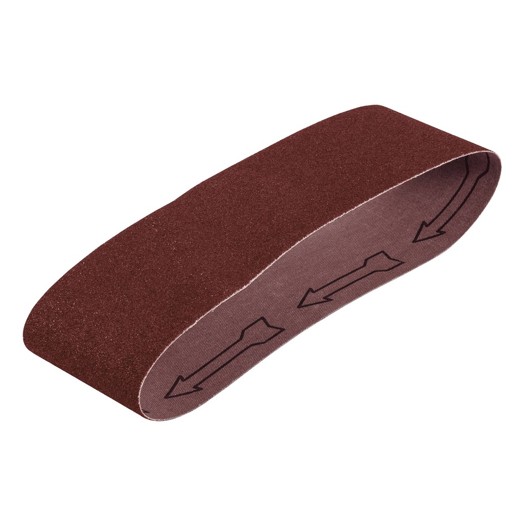 1 banda de lija 3 x 21' óxido de aluminio grano 100, 5 pzs