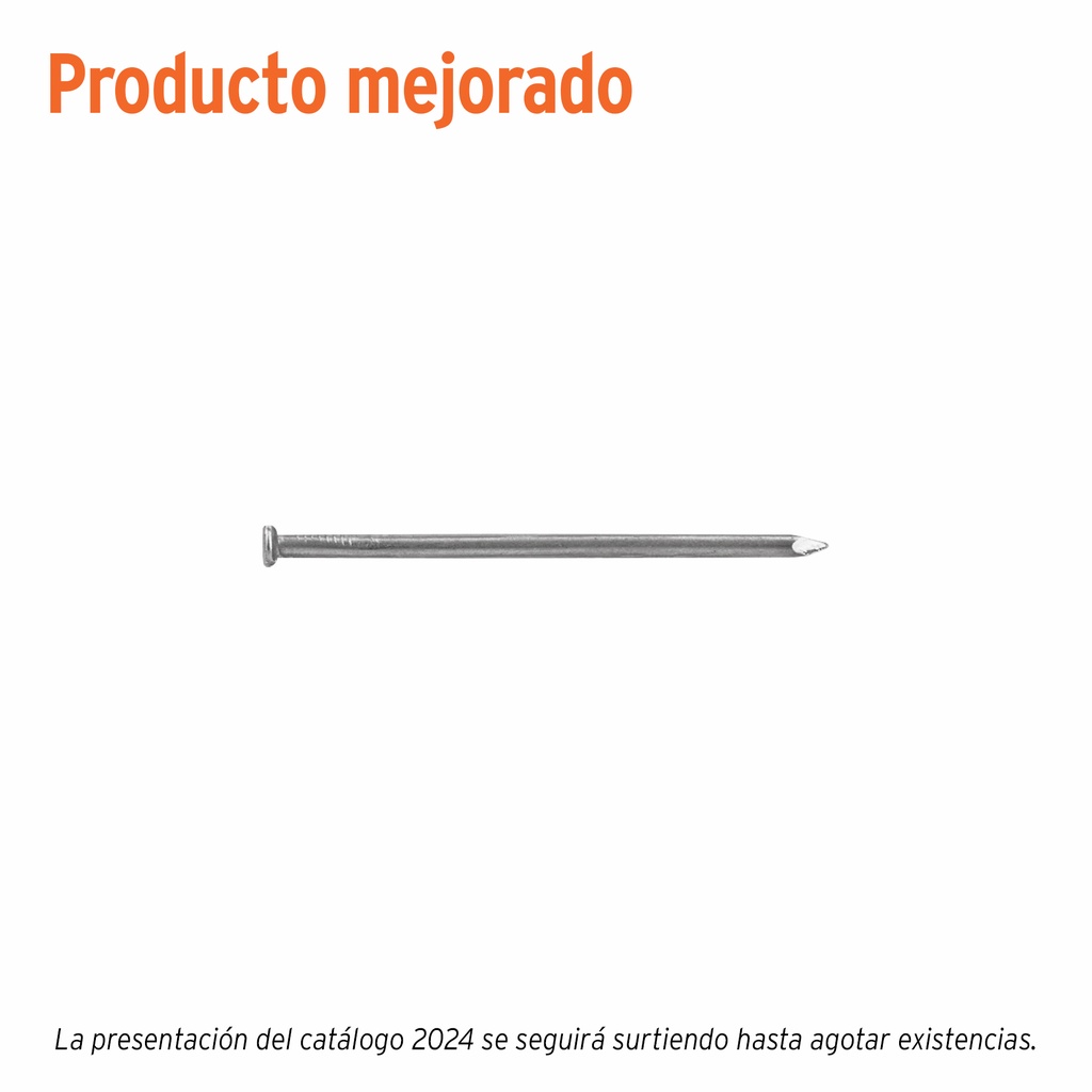 Kilo de clavo estándar 3' con cabeza en caja de 10 kg, FIERO