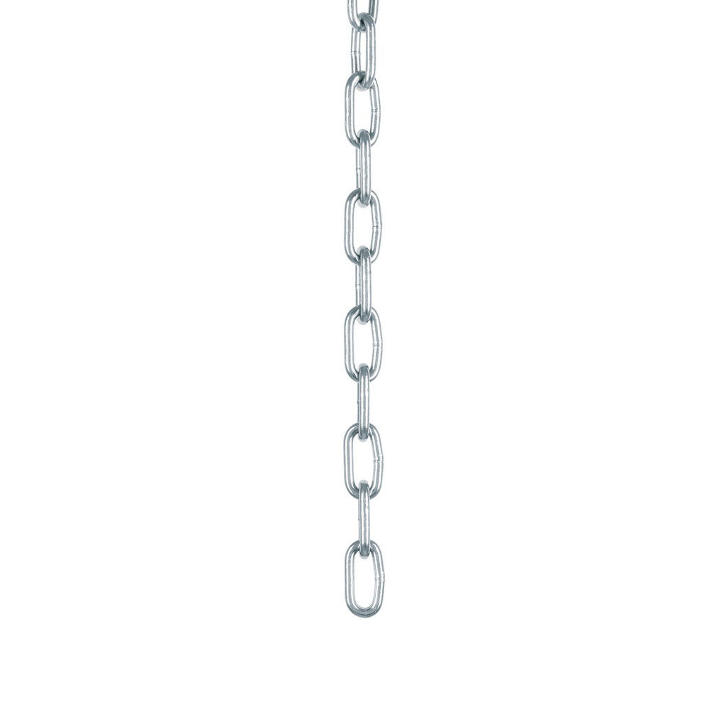 Bolsa con 3 metros de cadena galvanizada de 3/16', FIERO
